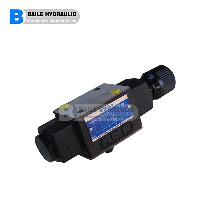 Temperature Compensated Throttle And Check Modular Valves YUKEN Series MSTA-01-X-10 MSTB-01-X-10 MSTW-01-X-10